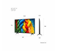 LG NanoCell AI NANO80 55" TV and XO2TBK XBOOM Speaker