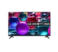 LG 55UA73006LA 55" 4K UHD Smart TV - HDR10 Pro, α7 AI Processor, webOS, Black, G Energy Rating