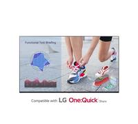 LG 55UL3J-E Digital signage flat panel 139.7 cm (55") Wi-Fi 400 cd/m² UHD+ Blue Web OS 16/7
