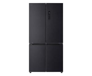 LG 600L Multi Door Fridge Freezer, Black GMM42ABBEH