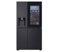 LG InstaView GSXE90EVAD side-by-side refrigerator Freestanding 628 L D Black