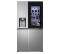 LG 628L InstaView™ SideBySide Fridge Freezer, Prime Silver GSXE81PYBD