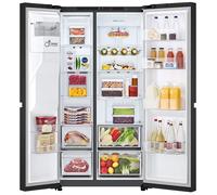 LG 638L American Fridge Freezer Matte Black No Frost Smart Inverter GSLC40EPPE