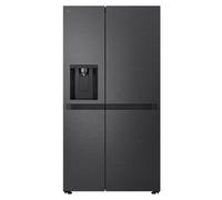 LG 638L NatureFRESH American Style Fridge Freezer, Essence Matte Black GSLC40EPPE