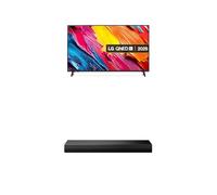 LG 65QNED70A6A (2025) 65-Inch QNED AI 4K UHD HDR Smart TV bundle with US20A Bluetooth Soundbar 2.0 Channel