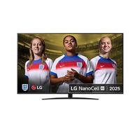 75" LG NANO81A NanoCell AI 4K HDR Smart TV 2025 - 75NANO81A6A, Black