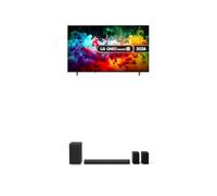 LG 75QNED70B6A 75-Inch QNED MiniLED AI 4K UHD Smart TV bundle with US40TR Soundbar with Wireless Subwoofer & Surround Sound 4.1 channel, 400W