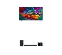 LG 75QNED85B6B 75-Inch QNED evo MiniLED AI 4K UHD Smart TV bundle with US40TR Soundbar with Wireless Subwoofer & Surround Sound 4.1 channel, 400W