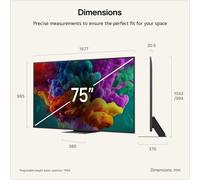 LG 75" QNED evo AI QNED87 AI TV & US40TR Soundbar Bundle