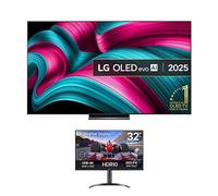LG 83" OLED evo AI C54 TV + 32" UltraFine Monitor Bundle