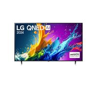 LG 86QNED80T6A 86", 4K QNED, Smart TV, HDR10, WebOS24, 80 Series, Powerful and Smart Processor, Dolby Digital Plus, Alexa/Google Assistant, Black