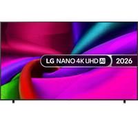 LG NANO 4K UHD AI NU90 98 inch 4K Smart TV - 98NU900B6LB (α8 AI Processor 4K Gen3, 120Hz, HDR10, FILMMAKER MODE™, FreeSync Compatible (AMD), Google Cast, Apple AirPlay 2) [Model year 2026]