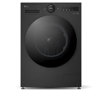 LG F4X7009TBB Freestanding Washing Machine, 9kg Load, 1400rpm Spin, Black