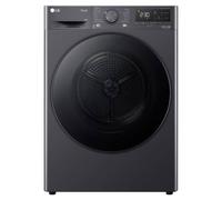 LG FDV709GN tumble dryer Freestanding Front-load 9 kg A++ Grey