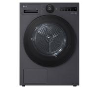LG VX70 Series AI Dry RHX7009TBB 9 kg Heat Pump Tumble Dryer - Black, Black