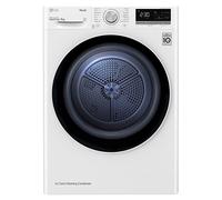 LG 9kg DUAL Inverter HeatPump Dryer A++, White FDV709W