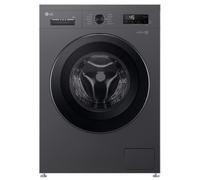 LG X10 Series Direct Drive F4X1009NMK WiFi-enabled 9 kg 1400 Spin Washing Machine - Slate Grey, Silver/Grey
