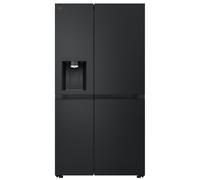 LG American Fridge Freezer Ice & Water Non Plumbed GSLE81EPBC Black Steel