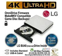 LG BU40N External 4K UHD Blu-ray Drive | OmniDrive Firmware Pre-Flashed