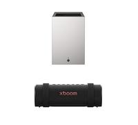 LG CineBeam S Mini UST Projector & LG xboom Grab Bluetooth Speaker