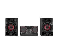LG XBOOM CK43N CK43N.DGBRLLK 300 Watt Mini Hi-Fi System with Bluetooth - Black, Black
