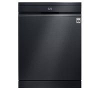 LG DF587HMS 60cm QuadWash Freestanding Dishwasher - BLACK STEEL