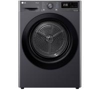 LG DUAL Dry FDV309GN WiFi-enabled 9 kg Heat Pump Tumble Dryer - Slate Grey, Silver/Grey
