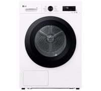 LG ELCTRNC Series 2 RHX1008NWK WiFi-enabled 8 kg Heat Pump Tumble Dryer - White, White
