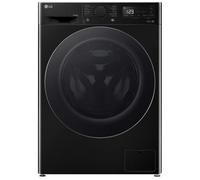 LG ELCTRNC Series 4 Pro AI Direct Drive FWY706NCTN1 10 kg Washer Dryer - Black, Black