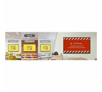 LG CreateBoard Standard interactive whiteboard 2.18 m (86") 3840 x 2160 pixels Touchscreen Black