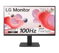 LG Electronics Monitor 22MR410-B, 22 Inch, Full HD 1080p, 100Hz, 5ms GtG, VA Panel, AMD FreeSync, Smart Energy Saving, Anti-Glare, HDMI, Matte Black
