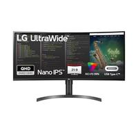 LG electronics UltraWide Curved QHD Monitor 35WN75C-B 35" - 35", VA Panel, HDR10, AMD FreeSync, Black
