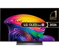 LG evo AI C6 48" 4K Ultra HD OLED Smart TV [2026] - OLED48C65LA, Black