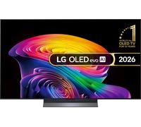 LG evo AI C6 55" 4K Ultra HD OLED Smart TV [2026] - OLED55C65LA, Silver