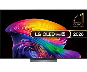 LG evo AI C6 77" 4K Ultra HD OLED Smart TV [2026] - OLED77C65LA, Silver