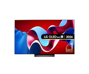 LG evo OLED55C44LA 55-Inch 4K UHD Smart TV, (α9 AI Processor Gen7, Dolby Atmos, Freeview Play and Amazon Alexa, 120Hz), Umber Brown [Model 2024]