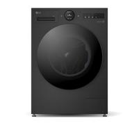 LG F4X7009TBB Freestanding Washing Machine, 9kg Load, 1400rpm Spin, Black