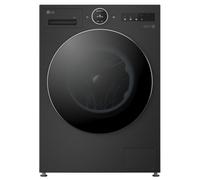 LG VX90 Series AI Direct Drive WiFi-enabled 9 kg 1400 Spin Washing Machine - Matte Black, Black