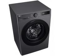 LG F4Y710BBTA1 washing machine Front-load 10 kg 1400 RPM Black, Metallic