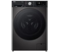 LG F4Y711BBTN1 washing machine Front-load 11 kg 1400 RPM Black, Metallic