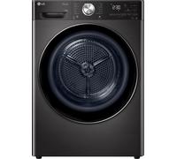 LG Eco Hybrid 11kg Heat Pump Tumble Dryer A+++ Black Steel FDV1110B