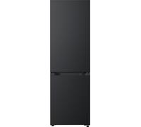 LG GBBSJ10EEP 186cm Tall 60cm Wide NatureFRESH Fridge Freezer - Matte Black - E Rated
