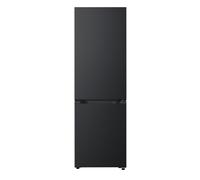LG GBBSJ10EEP 186cm Tall 60cm Wide NatureFRESH Fridge Freezer - Matte Black - E Rated