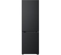 LG 333L 60/40 Freestanding Fridge Freezer - Black