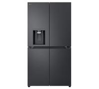 LG NatureFRESH GMF960EV4E Smart Fridge Freezer - Essence Black Steel