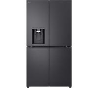 LG GMF960EV4E side-by-side refrigerator Freestanding 637 L E Black