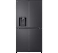 LG GMF960EV4E American Fridge Freezer in Essence Black Steel with Wate