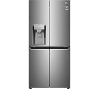 Lg Gml844Pz6F American Style Freestanding Frost Free Fridge Freezer - Silver Effect
