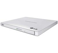 LG GP57EW40.AHLE10B Ultra Slim Portable USB 2.0 DVD-RW - White
