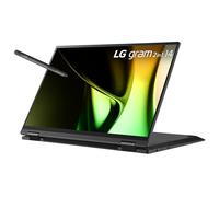 LG gram 14-inch 2in1 Lightweight Laptop, Intel Evo Edition - AI-enabled Intel Core Ultra 7 Processor, Windows 11 Home, 16GB RAM, 1TB SSD, Touch IPS Display, Black